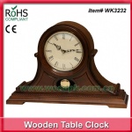 Mantel clocks wooden pendulum table clock antique