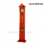 Grandfather clock wooden stand clock antique quartz clock with chime